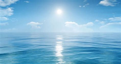 deniz ve gökyüzü neden mavidir